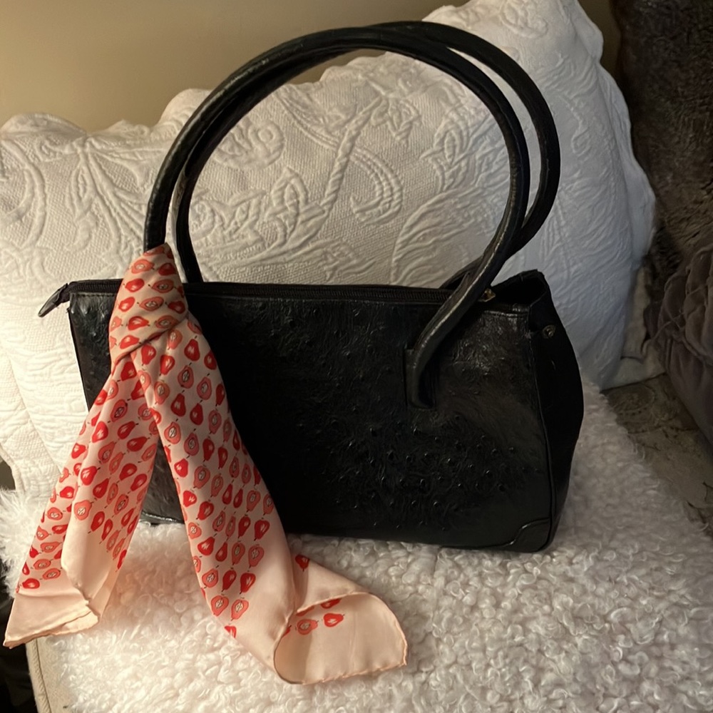 East West Italian Leather Bag circa 1990’s